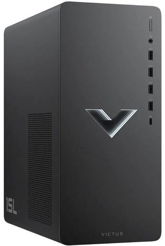 Alt view image 3 of 3 - HP  Victus 15L TG02-2079 Gaming Desktop - Intel Core i7-14700F 2.1GHz - 1TB - Mica Silver - 16GB RAM - Excellent (Grade A)