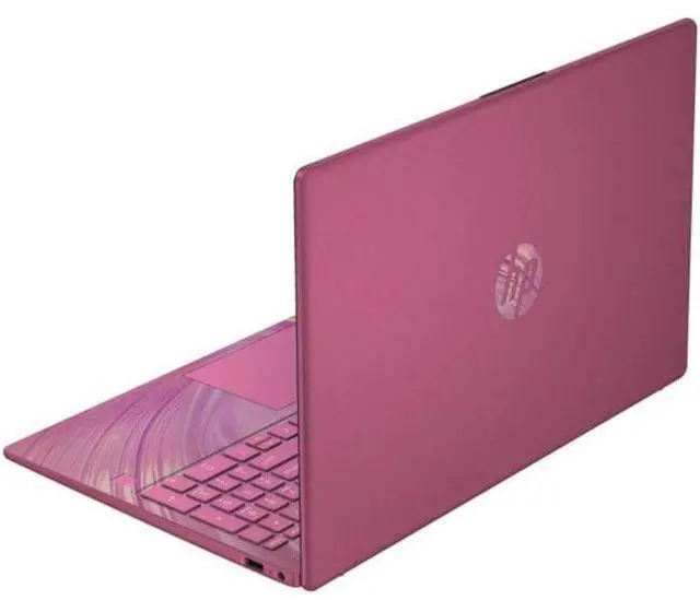Alt view image 3 of 3 - HP 15-fd0104ds Laptop 15.6" - Intel Processor N100 2.0GHz - 128GB - Sunkissed Plum - 4GB RAM - 15.6 Inch - Excellent (Grade A)