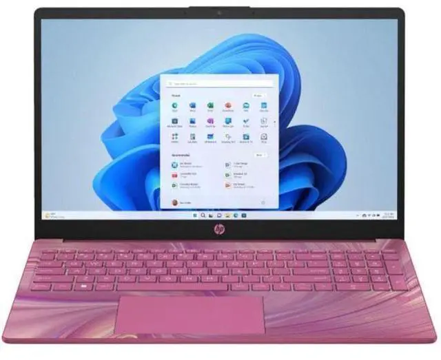 Main image of HP 15-fd0104ds Laptop 15.6" - Intel Processor N100 2.0GHz - 128GB - Sunkissed Plum - 4GB RAM - 15.6 Inch - Excellent (Grade A)