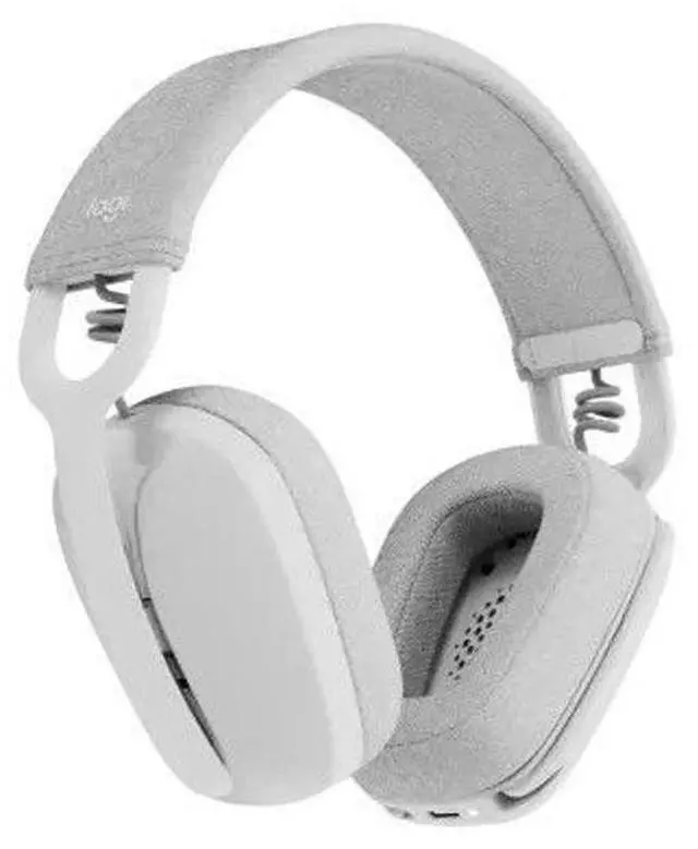 Main image of Logitech  Zone Vibe 100 Wireless Over The Ear Headphones - Off-White - Excellent (Grade A)
