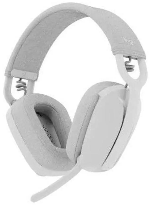 Alt view image 2 of 5 - Logitech  Zone Vibe 100 Wireless Over The Ear Headphones - Off-White - Excellent (Grade A)