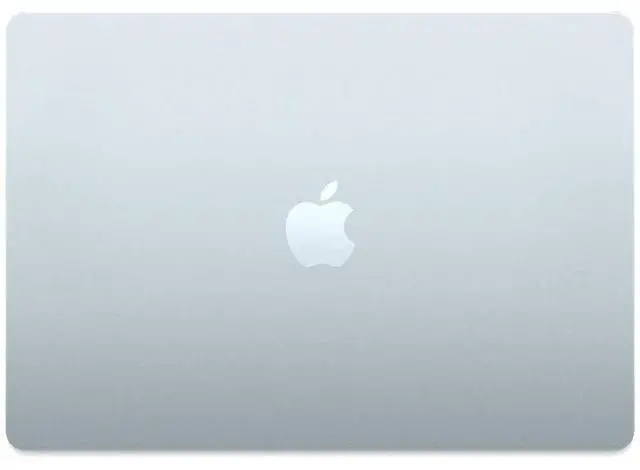 Alt view image 4 of 4 - Apple MacBook Air (2025) 15.3-inch - Apple M4 Chip: 10-Core CPU/10-Core GPU - 256GB - Sky Blue - 16GB RAM - 15.3 Inch - Excellent (Grade A)