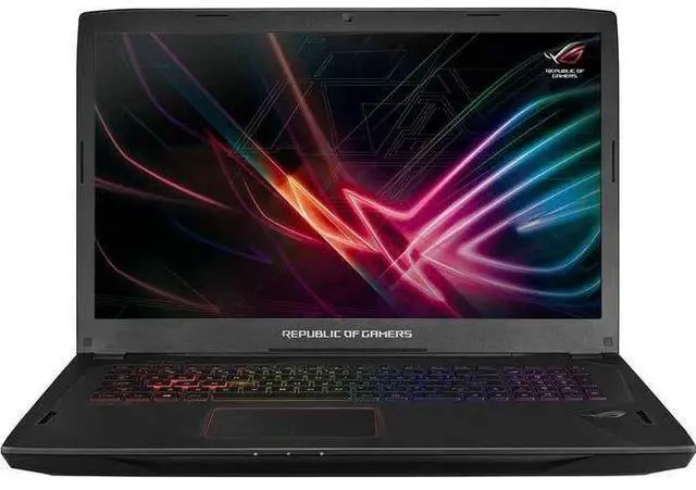 Main image of Asus ROG Strix GL702VI Gaming Laptop 17.3" - Intel Core i7-7700HQ 2.8GHz - 256GB - Black - 16GB RAM - 17.3 Inch - Excellent (Grade A)