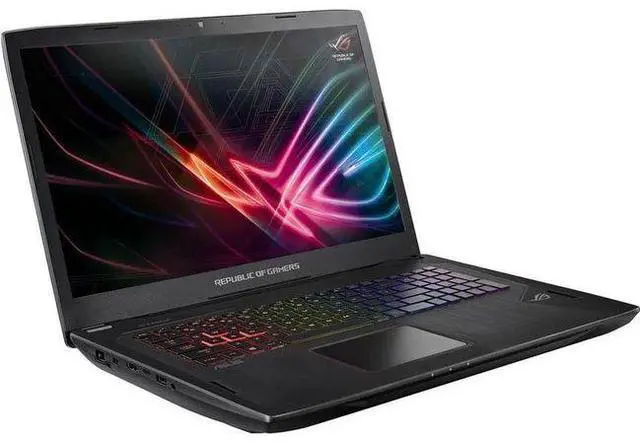 Alt view image 2 of 4 - Asus ROG Strix GL702VI Gaming Laptop 17.3" - Intel Core i7-7700HQ 2.8GHz - 256GB - Black - 16GB RAM - 17.3 Inch - Excellent (Grade A)