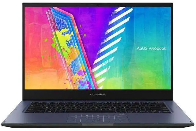 Main image of Asus Vivobook Go Flip TP1400 Laptop 14" - Intel Pentium Silver N6000 1.1GHz - 128GB - Quiet Blue - 8GB RAM - 14 Inch - Excellent (Grade A)
