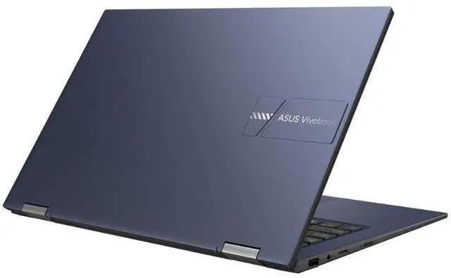 Alt view image 6 of 6 - Asus Vivobook Go Flip TP1400 Laptop 14" - Intel Pentium Silver N6000 1.1GHz - 128GB - Quiet Blue - 8GB RAM - 14 Inch - Excellent (Grade A)