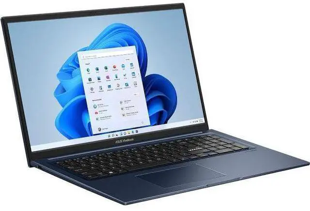 Alt view image 2 of 5 - Asus Vivobook 17 Laptop (F1704) 17.3" - Intel Core i5-1235U 1.3GHz - 512GB - Quiet Blue - 8GB RAM - 17.3 Inch - Excellent (Grade A)