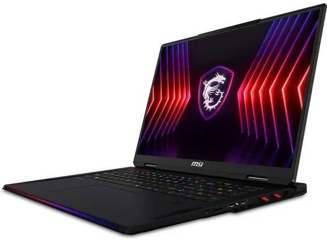 Alt view image 4 of 7 - MSI Raider A18 HX A7V Gaming Laptop 18" - AMD Ryzen 9 7945HX 2.5GHz - 1TB - Core Black - 32GB RAM - 18 Inch - Excellent (Grade A)