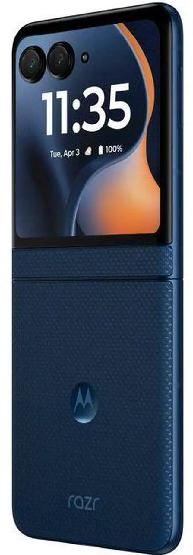 Alt view image 4 of 6 - Motorola  Razr (2025) - 256GB - Pantone Gibraltar Sea - Fully Unlocked - Excellent (Grade A)