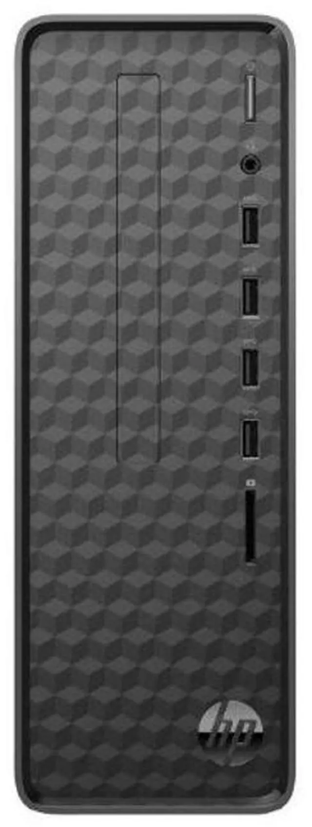 Main image of HP  Slim Desktop S01-pF2016 PC - Intel Core i3-12100 3.3GHz - 256GB - Black - 8GB RAM - Excellent (Grade A)