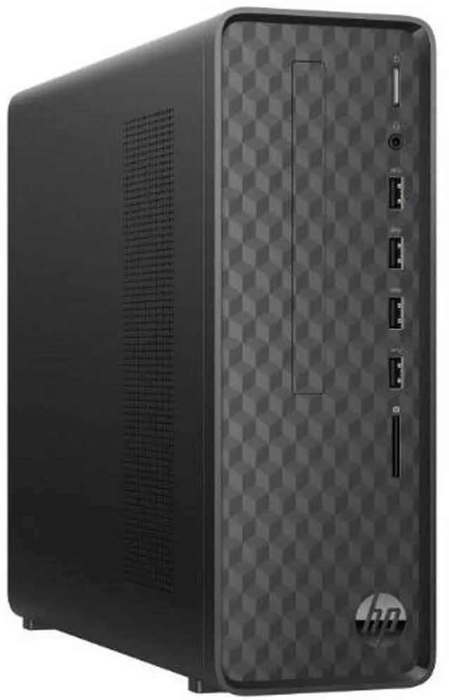 Alt view image 3 of 3 - HP  Slim Desktop S01-pF2016 PC - Intel Core i3-12100 3.3GHz - 256GB - Black - 8GB RAM - Excellent (Grade A)