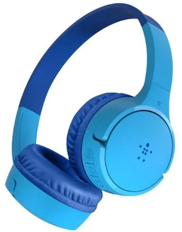 Main image of Belkin  SoundForm Mini Wireless On-Ear Headphones for Kids - Blue - Excellent (Grade A)