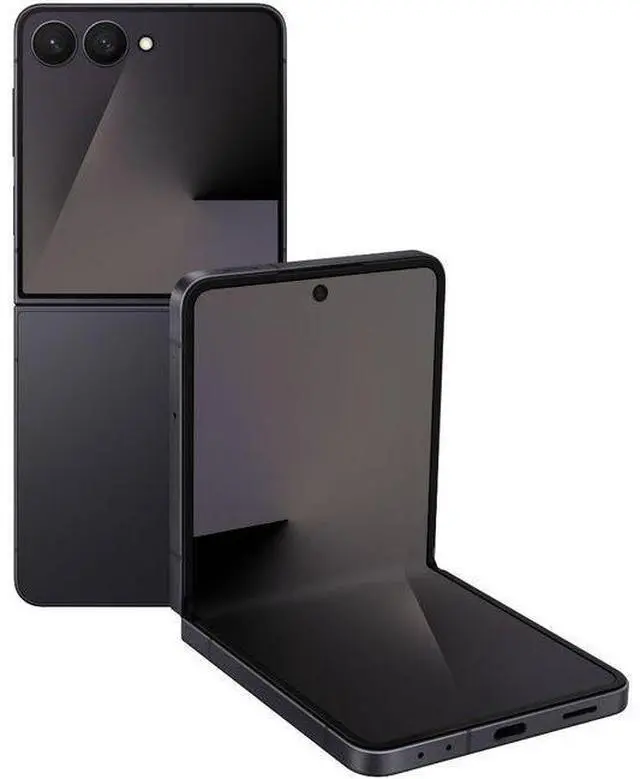 Main image of Samsung Galaxy Z Flip7 - 256GB - JetBlack - Fully Unlocked - Excellent (Grade A)