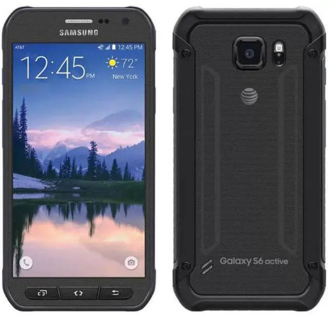 Main image of Samsung Galaxy S6 Active - 64GB - Gray - Single Sim - Fully Unlocked - Excellent (Grade A)