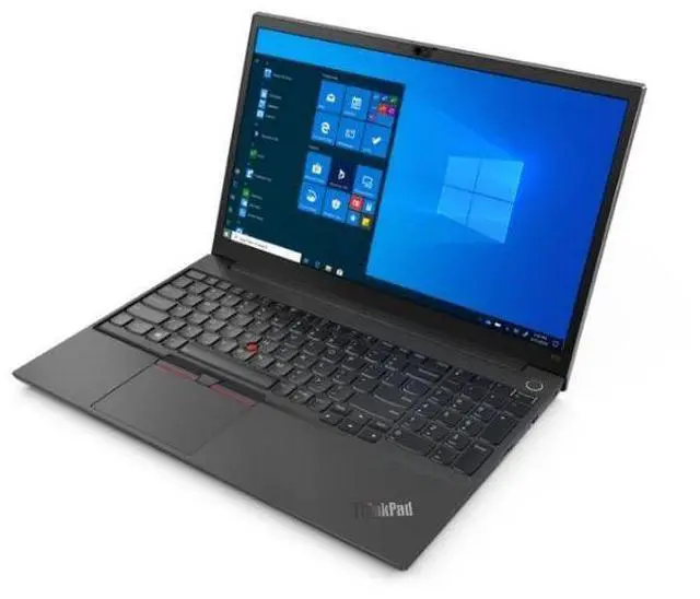 Alt view image 2 of 5 - Lenovo ThinkPad E15 (Gen 2) Intel Laptop 15.6" - Intel Core i7-1165G7 2.8GHz - 1TB - Glossy Black - 16GB RAM - 15.6 Inch - Good (Grade B)