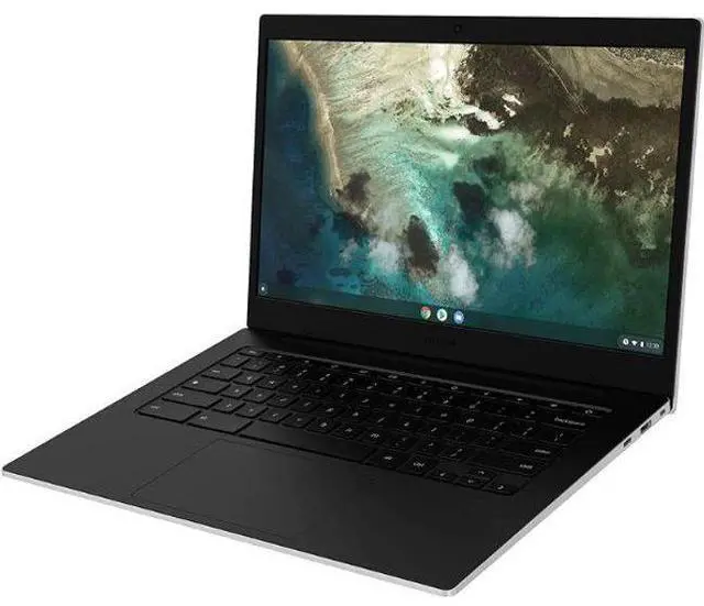 Alt view image 2 of 4 - Samsung Galaxy Chromebook Go Laptop 14" - Intel Celeron N4500 1.1GHz - 32GB - Silver - Cellular + WiFi - 4GB RAM - 14 Inch - Premium