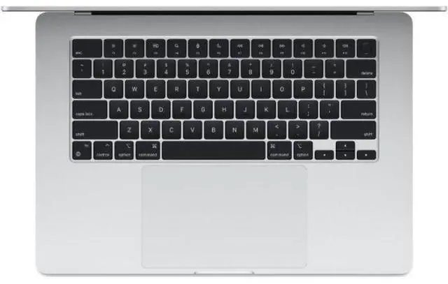 Alt view image 2 of 4 - Apple MacBook Air (2023) 15.3-inch - Apple M2 Chip: 8-Core CPU/10-Core GPU - 256GB - Silver - 8GB RAM - Acceptable (Grade C)