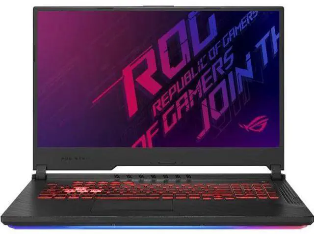 Main image of Asus ROG Strix G G731 Gaming Laptop 17.3" - Intel Core i7-9750H 2.6GHz - 512GB - Original Black - 16GB RAM - 17.3 Inch - Excellent (Grade A)
