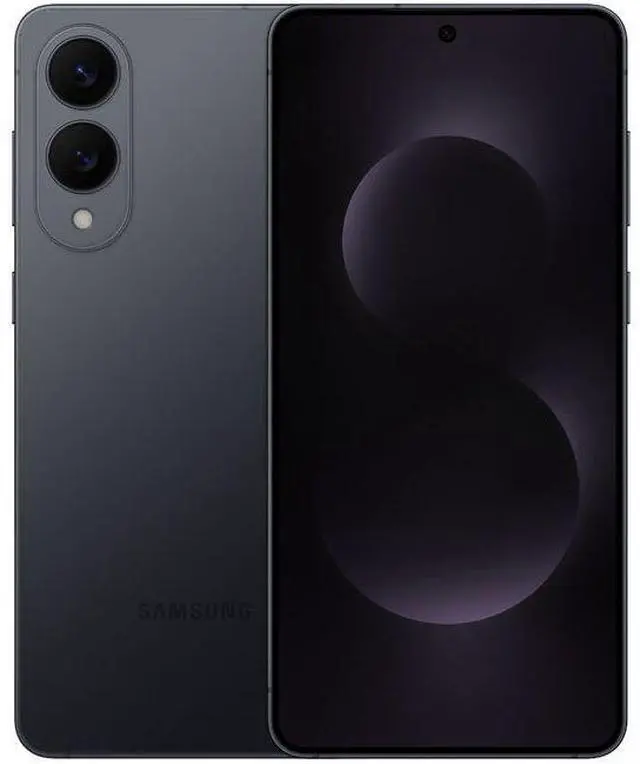 Main image of Samsung Galaxy S25 Edge - 256GB - Titanium JetBlack - AT&T Locked - Premium