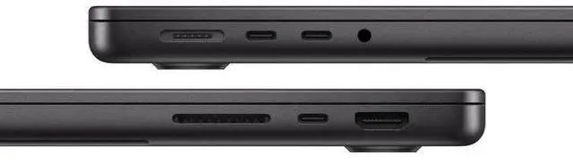 Alt view image 4 of 5 - Apple MacBook Pro (2024) 14-inch - Apple M4 chip: 10core CPU/10core GPU - 1TB - Space Black - 32GB RAM - Excellent (Grade A)