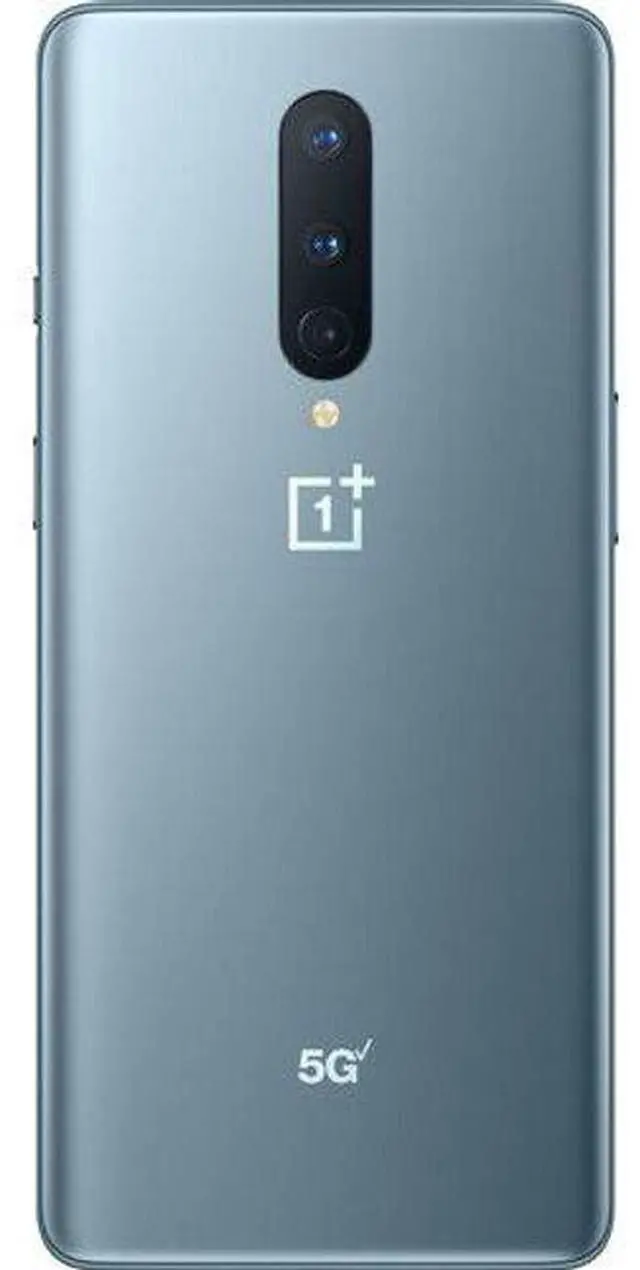 Alt view image 3 of 3 - OnePlus  8 5G UW - 128GB - Polar Silver - Verizon Locked - Good (Grade B)