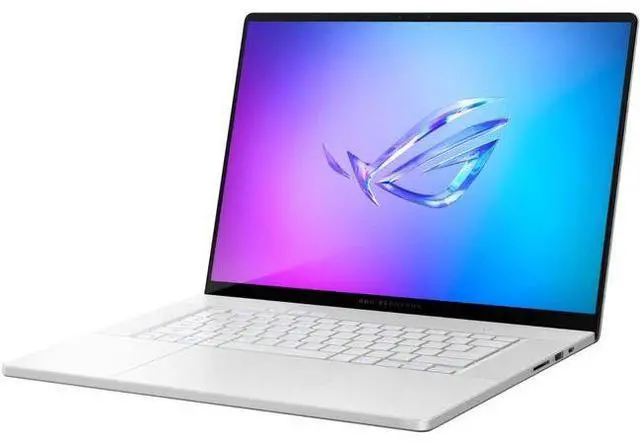 Alt view image 4 of 7 - Asus ROG Zephyrus G16 (2024) GA605 Gaming Laptop 16" - AMD Ryzen AI 9 HX 370 2.0GHz - 512GB - Platinum White - 32GB RAM - 16 Inch - Excellent (Grade A)