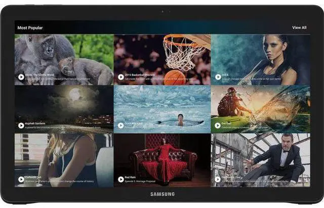 Main image of Samsung Galaxy View (2015) 18.4-inch - 32GB - Black - 18.4 Inch - Excellent (Grade A)
