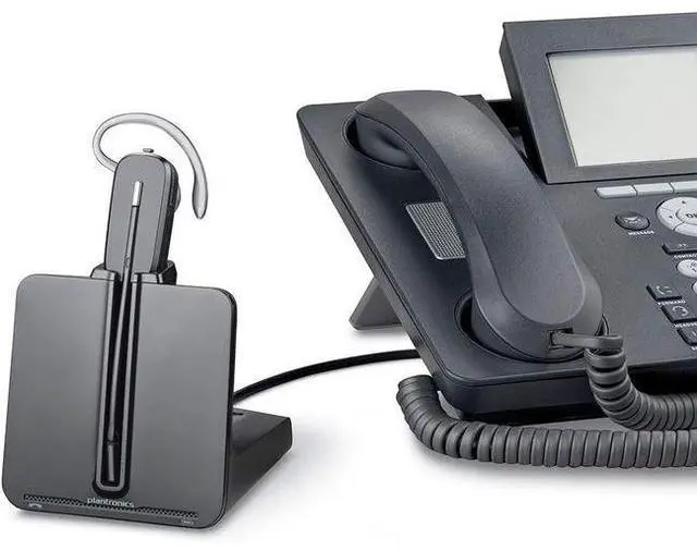 Alt view image 2 of 5 - Plantronics  CS540 Wireless Headset System - Black - Excellent (Grade A)