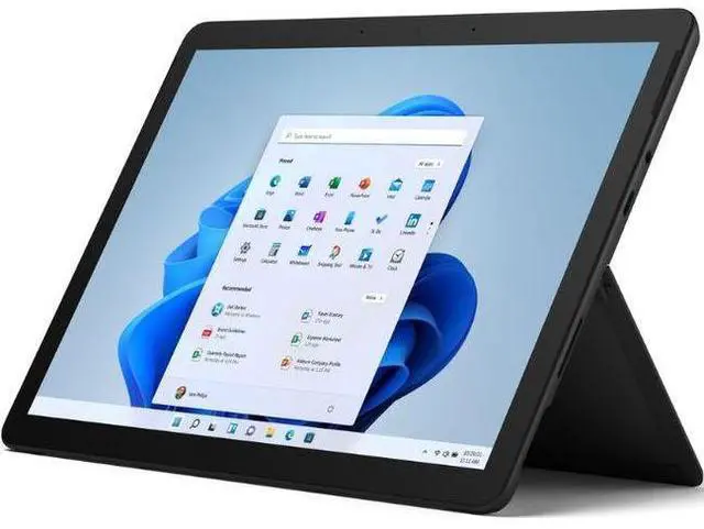 Alt view image 2 of 3 - Microsoft  Surface Go 3 - Intel Pentium Gold 6500Y 1.1GHz - 128GB - Matte Black - WiFi - 8GB RAM - 10.5 Inch - Good (Grade B)