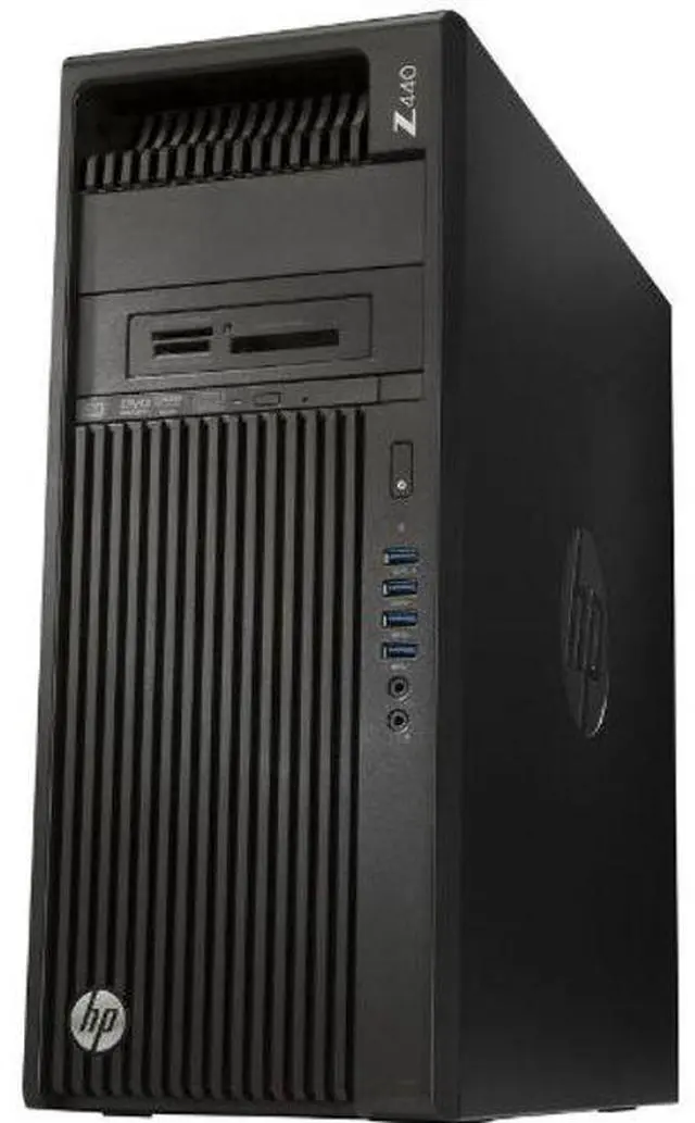 Main image of HP  Z440 Workstation Mini Tower Desktop - Intel Xeon E5-1607 v4 3.1GHz - 512GB - Black - 64GB RAM - Acceptable (Grade C)