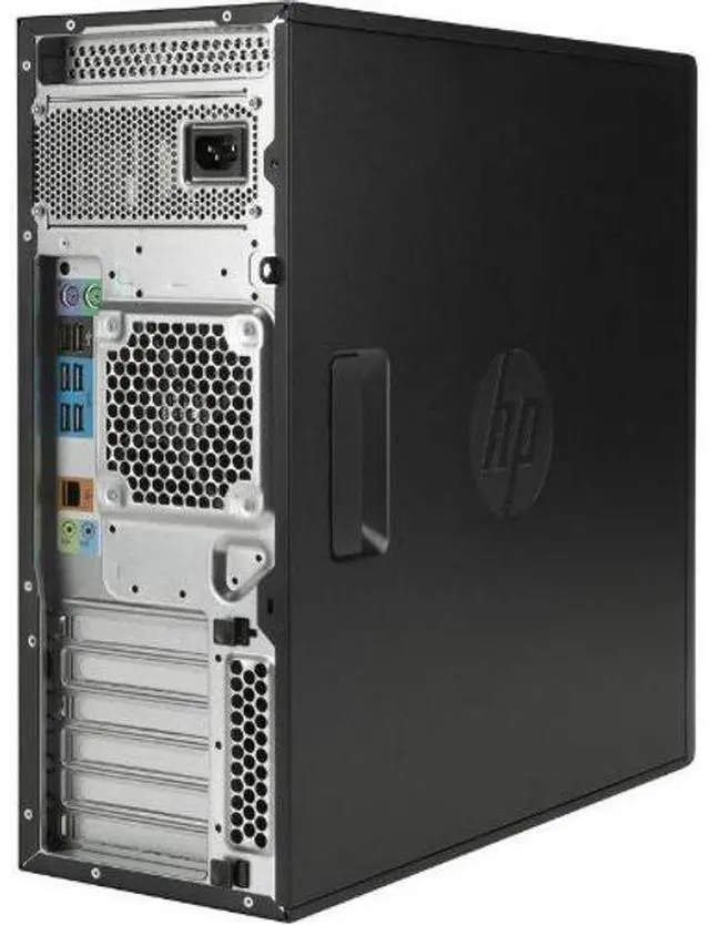 Alt view image 3 of 3 - HP  Z440 Workstation Mini Tower Desktop - Intel Xeon E5-1607 v4 3.1GHz - 512GB - Black - 64GB RAM - Acceptable (Grade C)