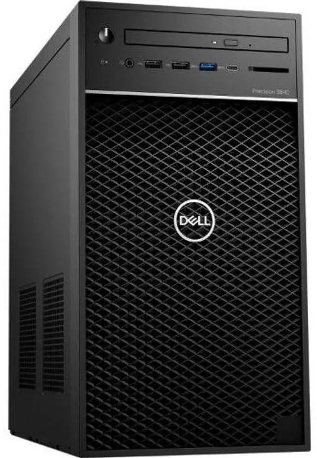 Main image of Dell  Precision 3640 Desktop Tower Workstation - Intel Xeon W-1290P 3.7GHz - 256GB - Black - 16GB RAM - Premium