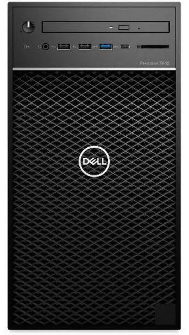 Alt view image 2 of 2 - Dell  Precision 3640 Desktop Tower Workstation - Intel Xeon W-1290P 3.7GHz - 256GB - Black - 16GB RAM - Premium