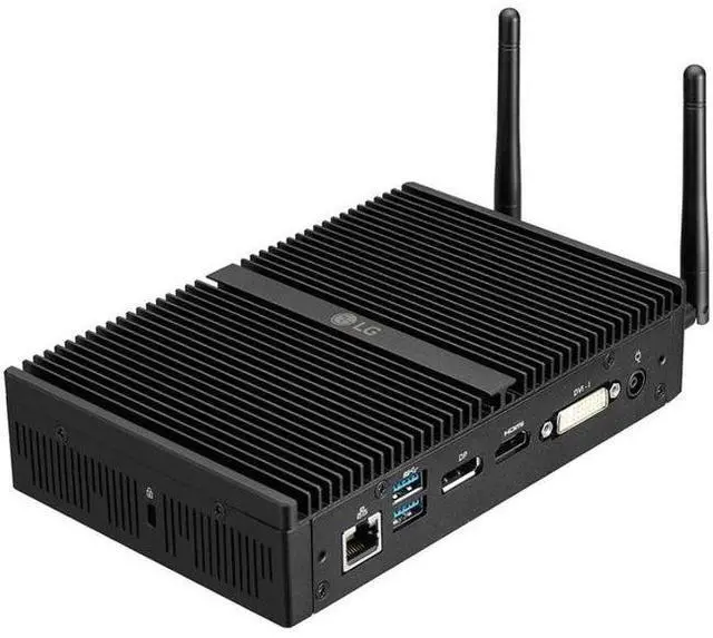 Alt view image 3 of 6 - LG  Thin Client CK500N-3C Desktop - Intel Celeron J4105 1.5GHz - 32GB - Black - 4GB RAM - Excellent (Grade A)