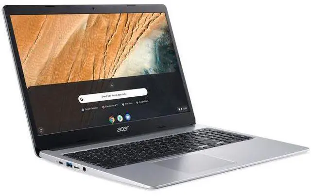 Alt view image 2 of 5 - Acer Chromebook 315 CB315-3H-C19A Laptop 15.6" - Intel Celeron N4020 1.1GHz - 64GB - Silver - 4GB RAM - 15.6 Inch - Excellent (Grade A)