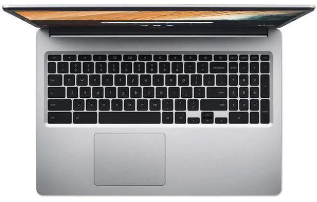 Alt view image 4 of 5 - Acer Chromebook 315 CB315-3H-C19A Laptop 15.6" - Intel Celeron N4020 1.1GHz - 64GB - Silver - 4GB RAM - 15.6 Inch - Excellent (Grade A)