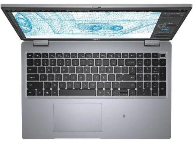 Alt view image 2 of 4 - Dell Precision 3561 Mobile workstation Laptop 15.6" - Intel Core i7-11800H 2.3GHz - 512GB - Gray - 32GB RAM - Excellent (Grade A)