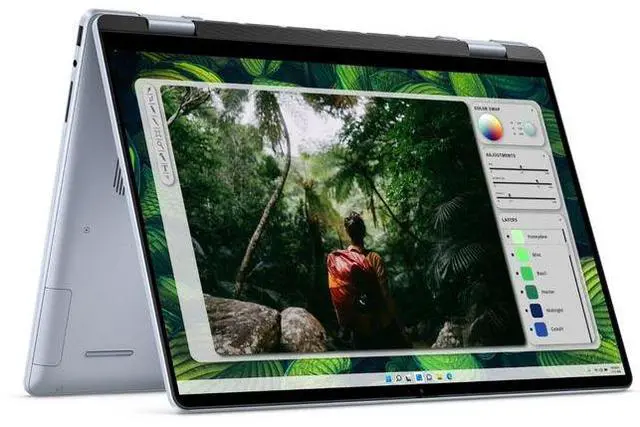 Alt view image 2 of 4 - Dell Inspiron 16 7640 2-in-1 Laptop 16" - Intel Core Ultra 7 155H 1.4GHz - 1TB - Ice Blue - 16GB RAM - 16 Inch - Excellent (Grade A)