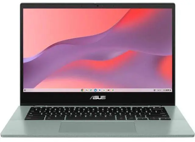 Main image of Asus Chromebook CM14 (CM1402CM2A) Laptop 14" - MediaTek Kompanio 520 2.0GHz - 64GB - Gray Green - 4GB RAM - 14 Inch - Good (Grade B)
