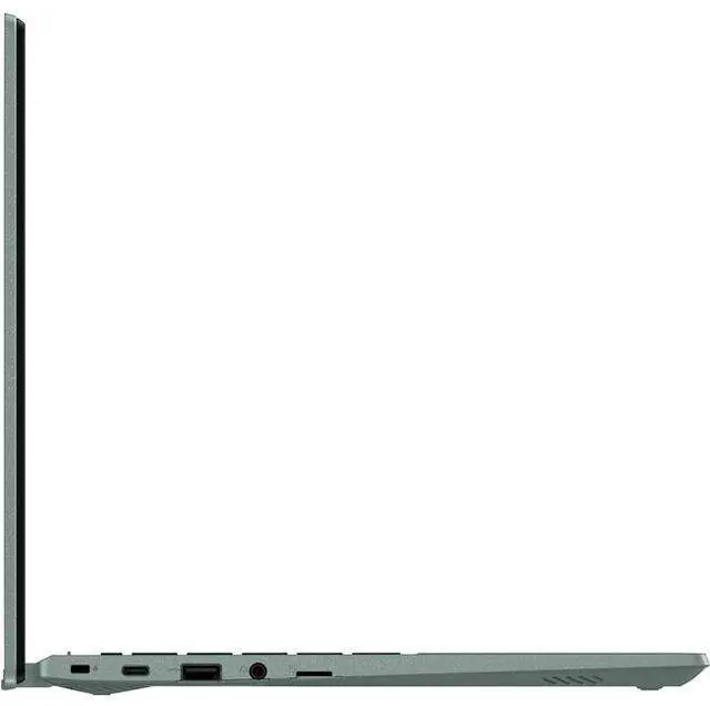 Alt view image 2 of 5 - Asus Chromebook CM14 (CM1402CM2A) Laptop 14" - MediaTek Kompanio 520 2.0GHz - 64GB - Gray Green - 4GB RAM - 14 Inch - Good (Grade B)