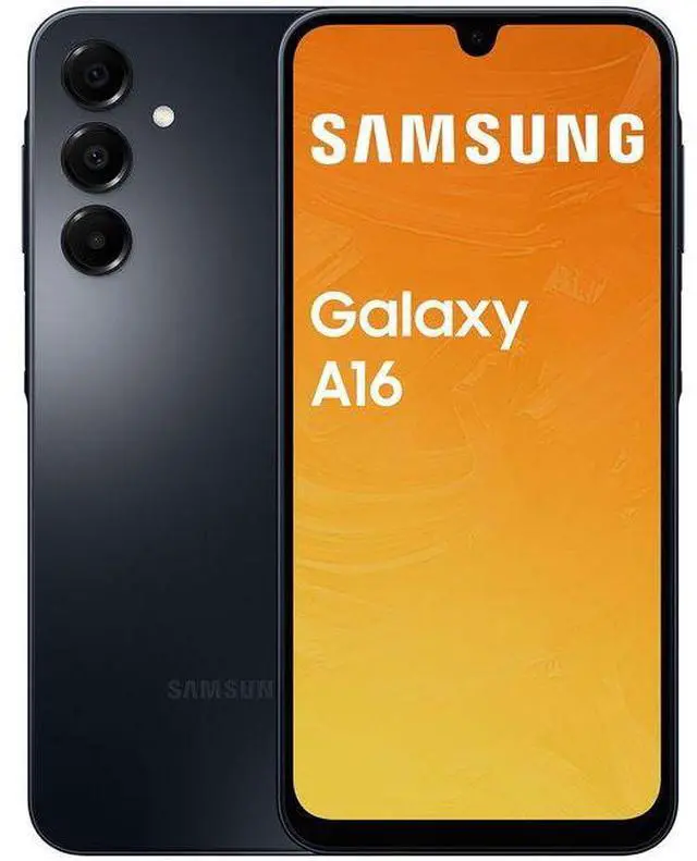 Main image of Samsung  Galaxy A16 - 128GB - Black - 4GB RAM - GSM Unlocked - Excellent (Grade A)