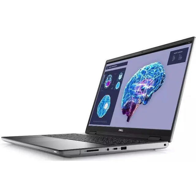 Alt view image 3 of 4 - Dell Precision 7680 Mobile Workstation Laptop 16" - Intel Core i9-13950HX 2.2GHz - 1TB - Aluminum Titan Grey - 64GB RAM - 16 Inch - Excellent (Grade A)