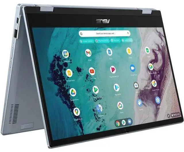 Alt view image 2 of 5 - Asus Chromebook Flip CX3 CX3400 Laptop 14" - Intel Core i7-1160G7 2.1GHz - 512GB - AI Blue - 16GB RAM - 14 Inch - Excellent (Grade A)