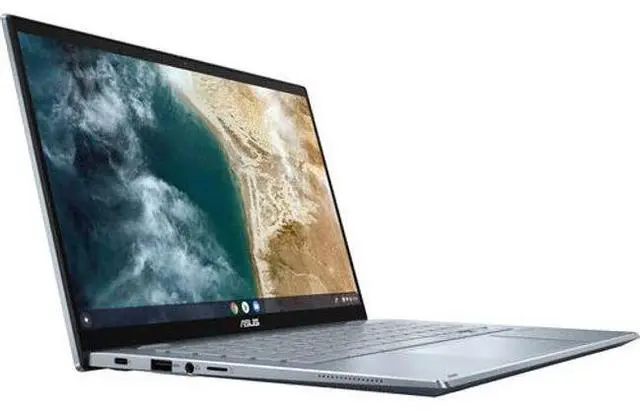 Alt view image 2 of 5 - Asus Chromebook Flip CX5 CX5400 Laptop 14" - Intel Core i3-1110G4 2.5GHz - 128GB - AI Blue - 8GB RAM - 14 Inch - Excellent (Grade A)