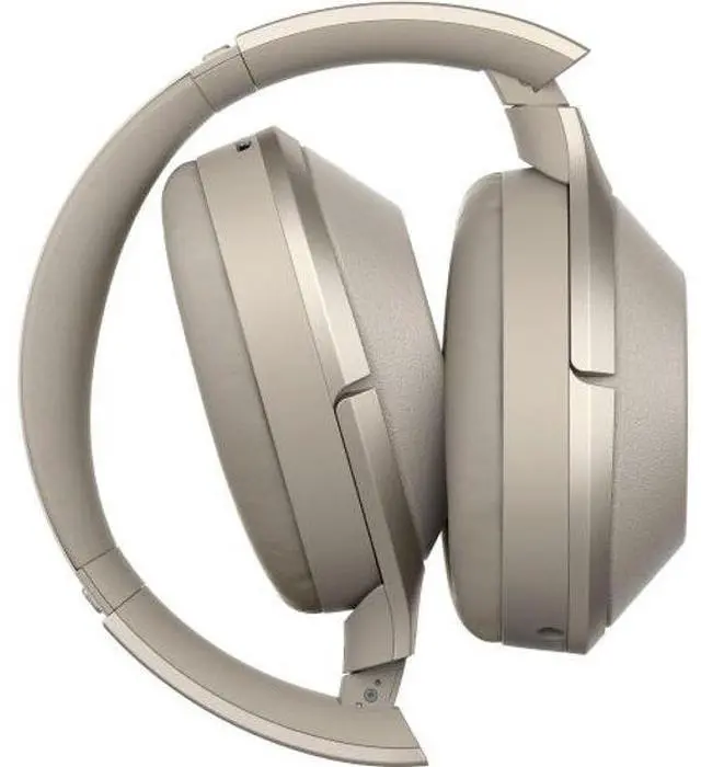 Alt view image 7 of 7 - Sony  WH-1000XM2 Wireless Noise Canceling Headphones - Champagne Gold - Premium
