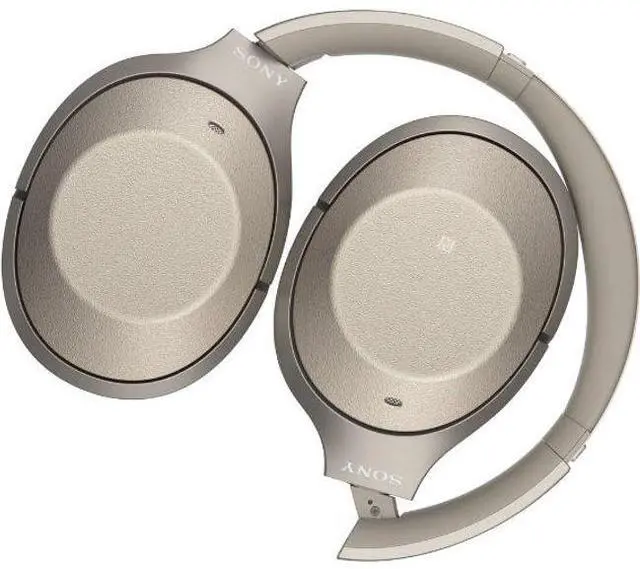 Alt view image 6 of 7 - Sony  WH-1000XM2 Wireless Noise Canceling Headphones - Champagne Gold - Premium