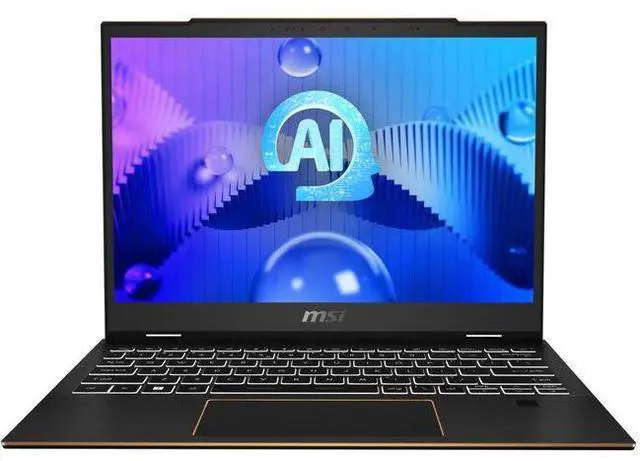 Main image of MSI Summit E13 AI Evo Laptop 13.3" - Intel Core Ultra 7 155H 2.5GHz - 1TB - Black - 16GB RAM - 13.3 Inch - Excellent (Grade A)