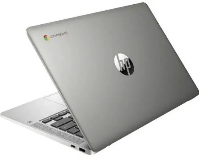 Alt view image 4 of 4 - HP 14a-na0031wm Chromebook 14" - Intel Pentium Silver N5000 1.1GHz - 64GB - Silver - 4GB RAM - Excellent (Grade A)