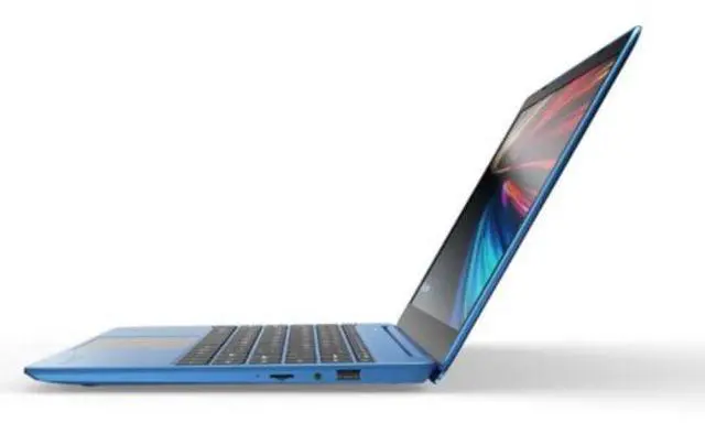 Alt view image 4 of 4 - Gateway GWTN141 FHD Ultra Slim Notebook - Intel Celeron® N3350 1.1GHz - 64GB - Blue - 4GB RAM - 14.1 Inch - Acceptable (Grade C)