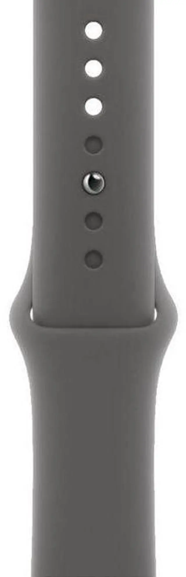 Alt view image 3 of 3 - Apple  Watch Series 10 - 64GB - Cellular + GPS - 42mm - Natural - Titanium - Stone Grey - Sport Band - M/L Size - Rubber - Good (Grade B)